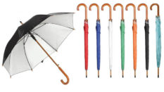 Promosyon Ahşap Saplı Şemsiye